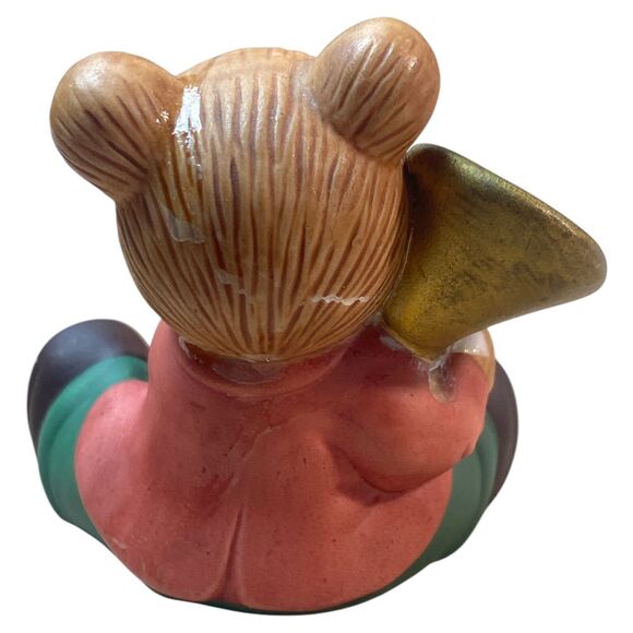 Homco Musical Bear Band Figurines #1422 Set of 6 Vintage  Orchestra - Picture 7 of 9